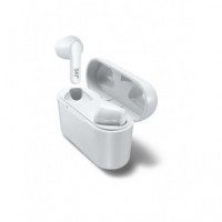 Auriculares JVC HA-A3T TWS Bluetooth Intraurales para Llamadas y Música, Blanco
