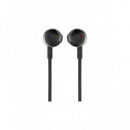 Auriculares JBL Tune 205 con Cable, Color Negro