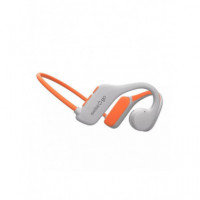 Auriculares Swiss+Go Apolo X4 Bluetooth Open Ear Gris/Naranja
