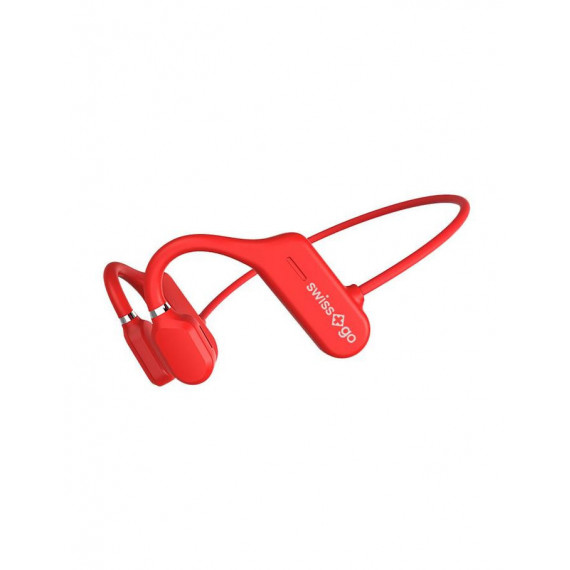 Auricular Swiss+Go Apolo X4 Bluetooth Open Ear Rojo