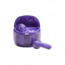 Auriculares JBL Tune Flex Ghost Edition TWS In-Ear Bluetooth Púrpura Translúcido