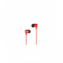 Auriculares Intrauditivos Aiwa ESTM-20RD con Micrófono, Jack 3.5mm, Color Rojo