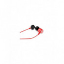 Auriculares Intrauditivos Aiwa ESTM-20RD con Micrófono, Jack 3.5mm, Color Rojo