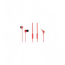 Auriculares Intrauditivos Aiwa ESTM-20RD con Micrófono, Jack 3.5mm, Color Rojo
