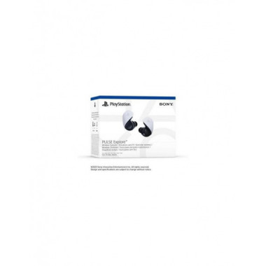 Auriculares de Bot&oacute;n Sony Pulse Explore Bluetooth para PS5 Blancos