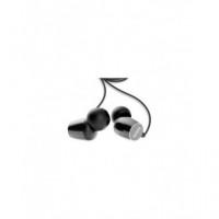 Auriculares Intrauditivos Aiwa ESTM-20RD con Micrófono y Conector Jack 3.5, Negro