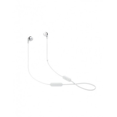 Auriculares JBL Tune 215 Bluetooth con Banda para Cuello, Llamadas/M&uacute;sica, Blanco