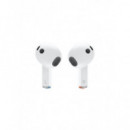 Auriculares Samsung Galaxy Buds 3 Blancos con Cancelación de Ruido Activa (ANC)