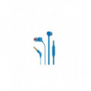 Auriculares Intraaurales JBL Tune 160 con Cable Azules