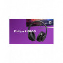 Auriculares Philips Serie 6000 TAH6206BK Bluetooth, Negros