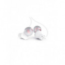 Auriculares Estéreo Intrauditivos Aiwa ESTM-50USB-C USB-C, Micrófono y Control Remoto, Blanco