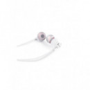 Auriculares Estéreo Intrauditivos Aiwa ESTM-50USB-C USB-C, Micrófono y Control Remoto, Blanco