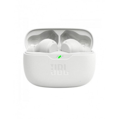 Auriculares Inal&aacute;mbricos JBL Wave Beam True Wireless Blancos