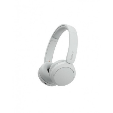 Auriculares Inal&aacute;mbricos de Diadema Sony WH-CH520 Bluetooth USB-C Blancos