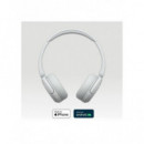 Auriculares Inalámbricos de Diadema Sony WH-CH520 Bluetooth USB-C Blancos