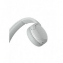 Auriculares Inalámbricos de Diadema Sony WH-CH520 Bluetooth USB-C Blancos