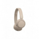 Auriculares Diadema Sony WH-CH520 Bluetooth USB-C Color Crema