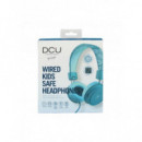 Auriculares Infantiles DCU 34152530 Con Protección de Volumen Color Azul