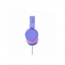 Auriculares Infantiles DCU con Protección de Volumen, Rosa/Violeta