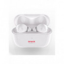 Auriculares Aiwa EBTW-888 TWS, Cancelación de Ruido Activa, Color Blanco