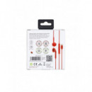 Auricular DCU In-Ear con Conexión Lightning, Estéreo, Color Rojo