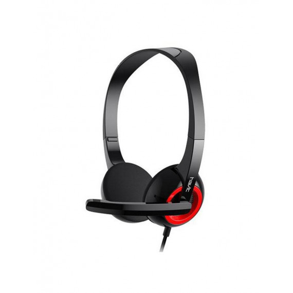 Auricular Gaming Havit H202D con Micrófono y Drivers de 40mm, Negro