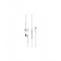 Auricular DCU para iPhone/iPad, Lightning, Estéreo, Color Blanco