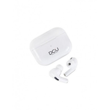 Auriculares Inal&aacute;mbricos DCU Earbuds Pro Magic Sound Bluetooth 5.0 Blanco