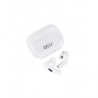 Auriculares Inalámbricos DCU Earbuds Pro Magic Sound Bluetooth 5.0 Blanco