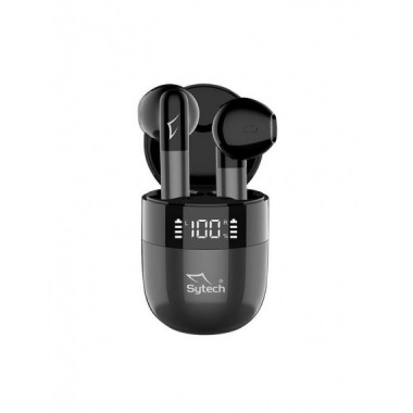 Auriculares SYTECH TWS600 Qpill True Wireless Negro