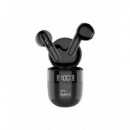 Auriculares SYTECH TWS600 Qpill True Wireless Negro