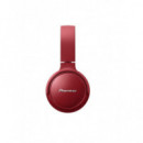 Auriculares de Diadema Pioneer SE-S6BN-R Bluetooth Rojo