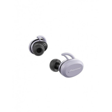 Auriculares Inal&aacute;mbricos Pioneer SE-E9TW-H True Wireless Deportivos, Gris