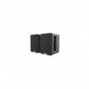 Pareja de Altavoces Aiwa SPA-200, 2 x 25W RMS, Color Negro