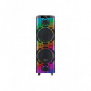 Sistema Acústico Portátil SYTECH SYXTR808BT Auralux 808, 100W Rms, Tws, Negro