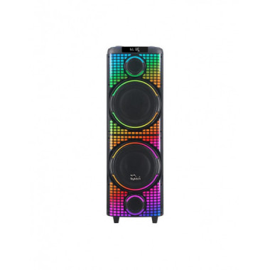 Sistema Ac&uacute;stico Port&aacute;til SYTECH SYXTR808BT Auralux 808, 100W Rms, Tws, Negro