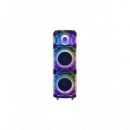 Sistema Acústico Sytech SYXTR812BT Thunder Glass-812, 150W RMS, Bluetooth TWS, Negro