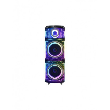 Sistema Ac&uacute;stico Sytech SYXTR812BT Thunder Glass-812, 150W RMS, Bluetooth TWS, Negro