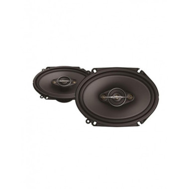 Altavoces Pioneer TS-A6881F, Cuatro V&iacute;as, 350W, 6x8", Negro
