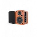 Altavoces AIWA ASP-A200, 2x25W RMS, Color Marrón