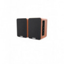 Altavoces AIWA ASP-A200, 2x25W RMS, Color Marrón