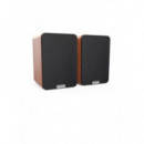 Altavoces AIWA ASP-A200, 2x25W RMS, Color Marrón