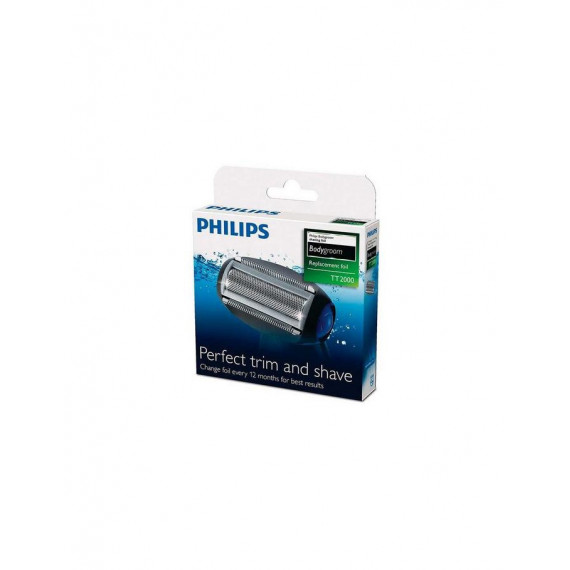 Cabezal de Recambio Philips TT2000/43 para Afeitadoras Bodygroom, Resistente al Agua