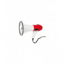 Megáfono Portátil Fonestar MF-114SU 25 W con Sirena y Reproductor USB/SD/MP3