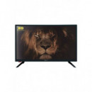 Televisor LED Nevir NVR-7712 de 24 pulgadas, HDMI, USB, Negro