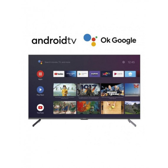 Televisor QLED Aiwa QLED-850UHD-SL de 50 Pulgadas, 4K UHD, Android TV, Negro