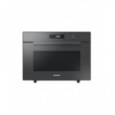 Microondas Samsung MC35R8058CC/EC con Grill, 35L, 1450W, Carbono