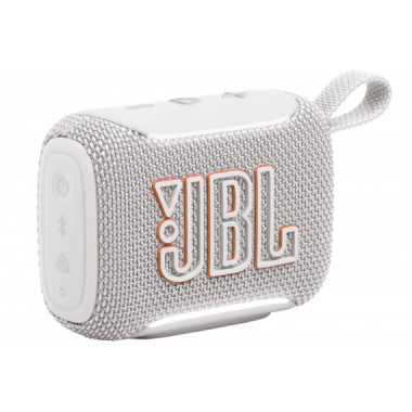 Altavoz JBL Port&aacute;til Inal&aacute;mbrico GO5 Bluetooth 4.8W 6.0 IP68 Blanco