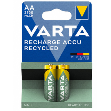 Pilas Recargables Varta AA Bl&iacute;ster 2