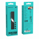 Palo Selfie Stick Inalámbrico Borofone BY4 Plug & Play Flexible/Portable Negro